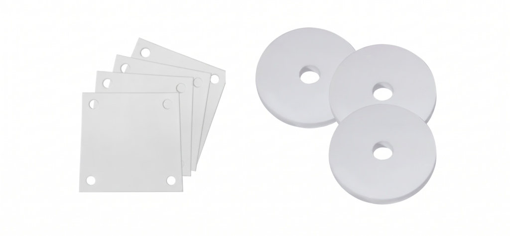 Papel filtrante para diesel 2 e 4 furos, redondo e quadrado