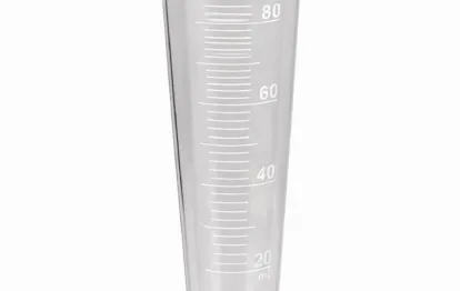 Proveta graduada 1000ml de vidro