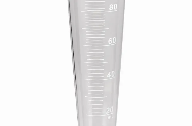 Proveta graduada 1000ml de vidro